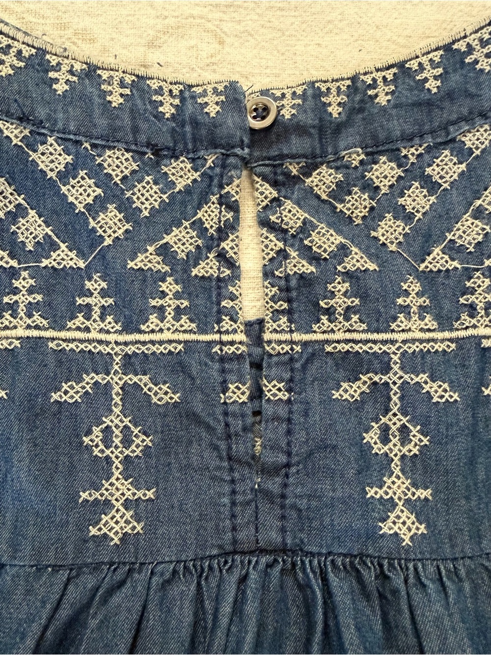 NWT Embroidered Dress - Picture 6 of 9